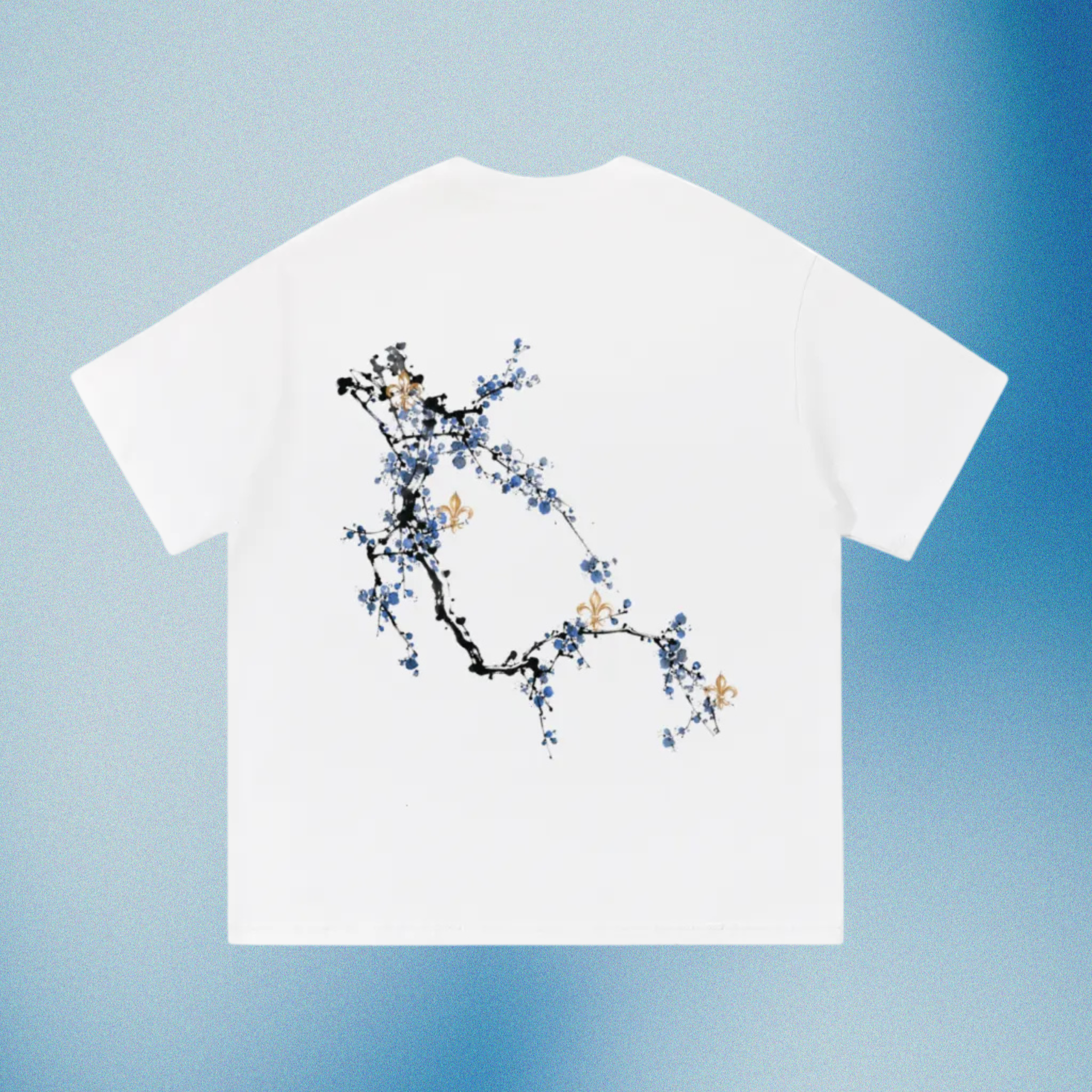 branche fleur de lys - t-shirt