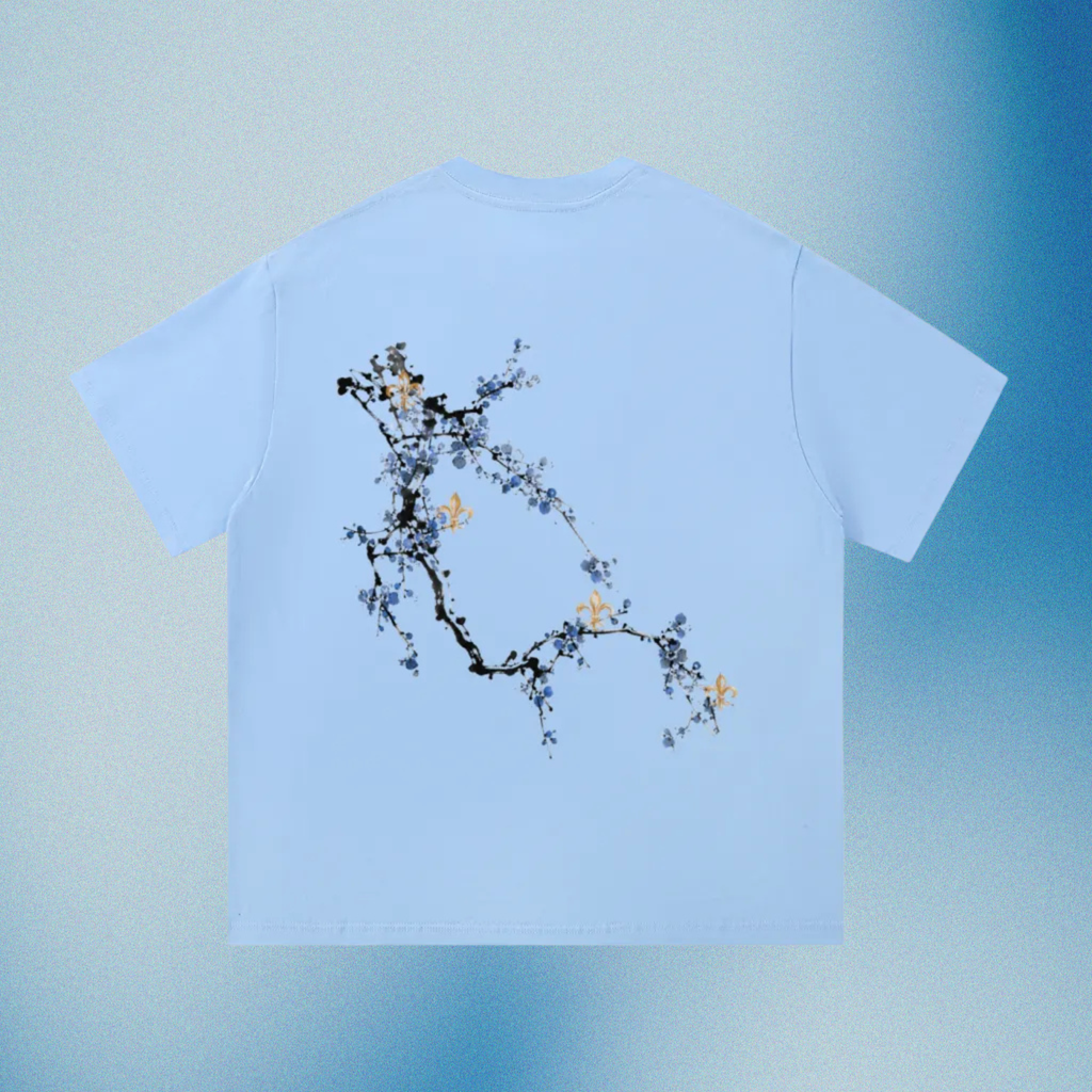 branche fleur de lys - t-shirt