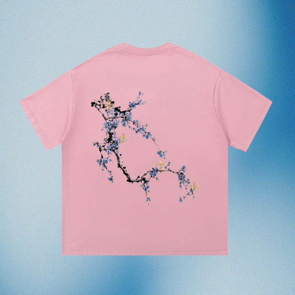 branche fleur de lys - t-shirt