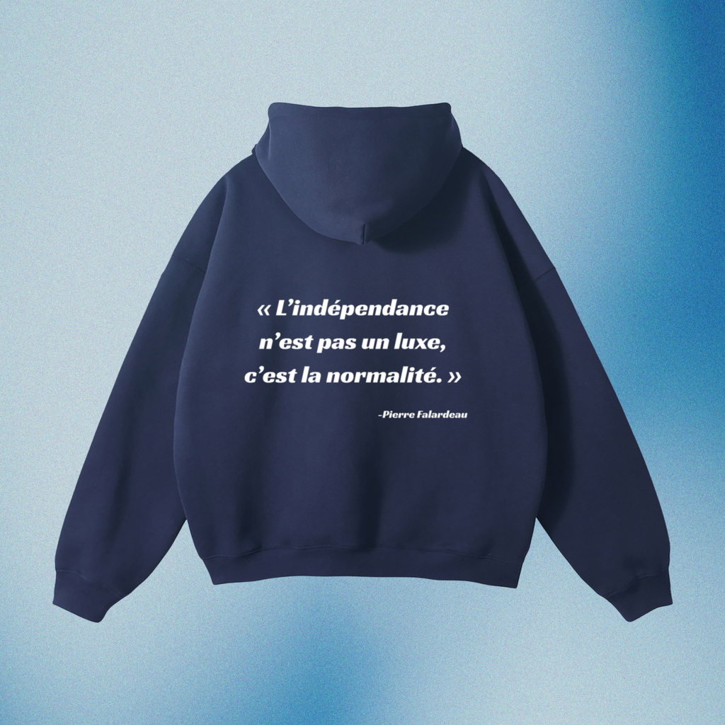 Hoodie - Citation Pierre Falardeau