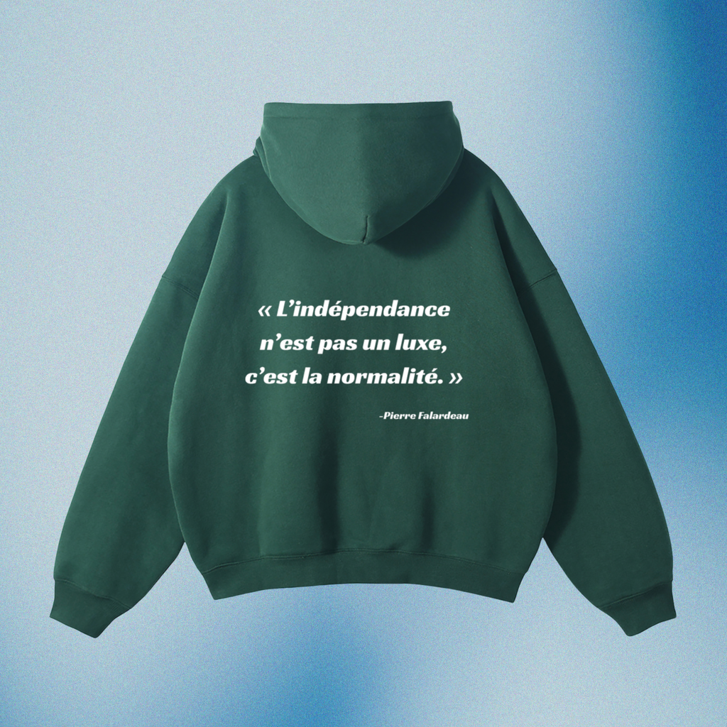 Hoodie - Citation Pierre Falardeau