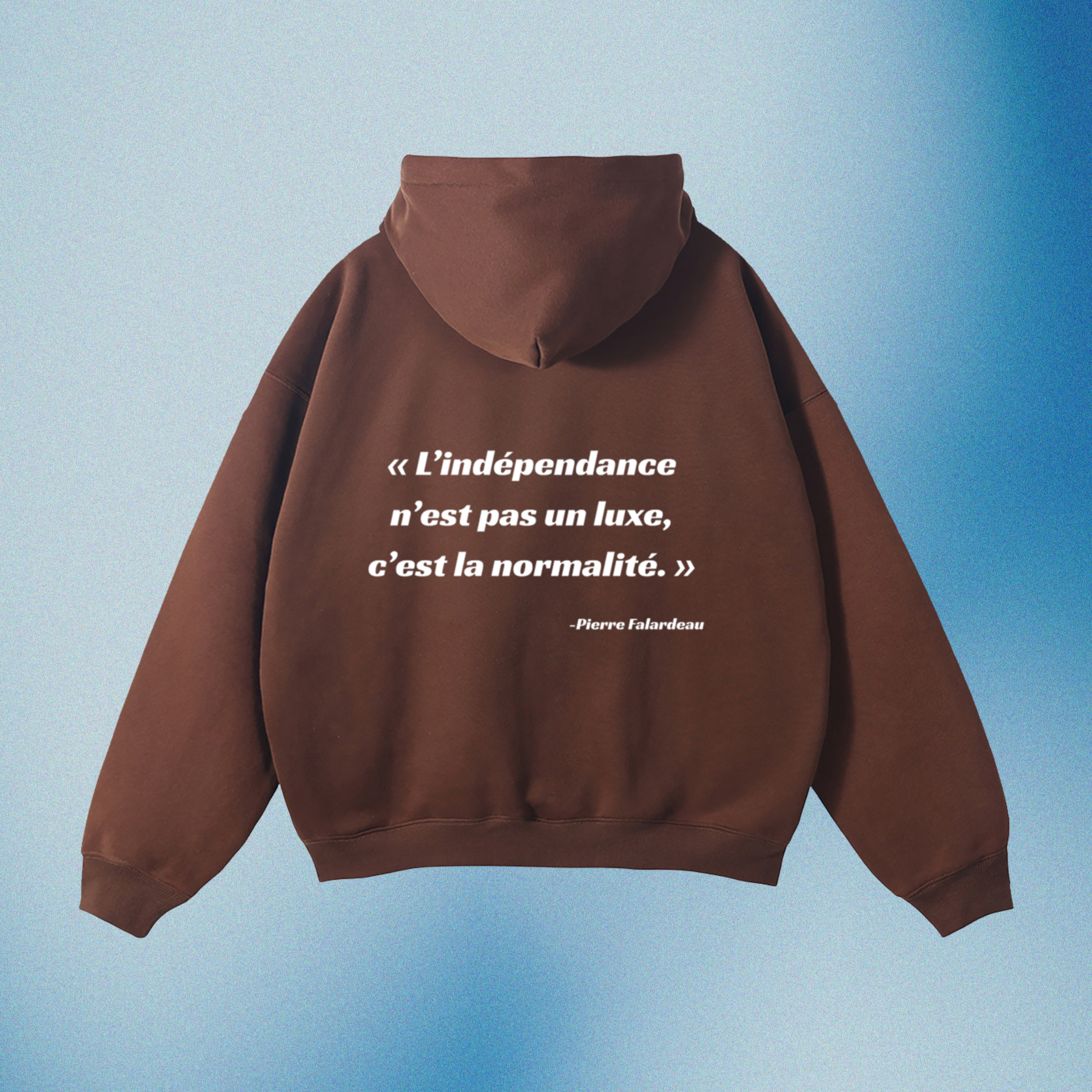 Hoodie - Citation Pierre Falardeau