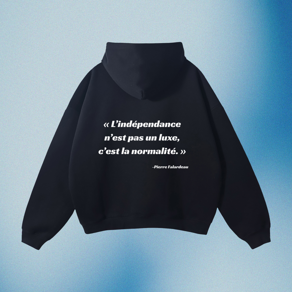 Hoodie - Citation Pierre Falardeau