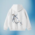 Zip-hoodie - Branche fleur de lys