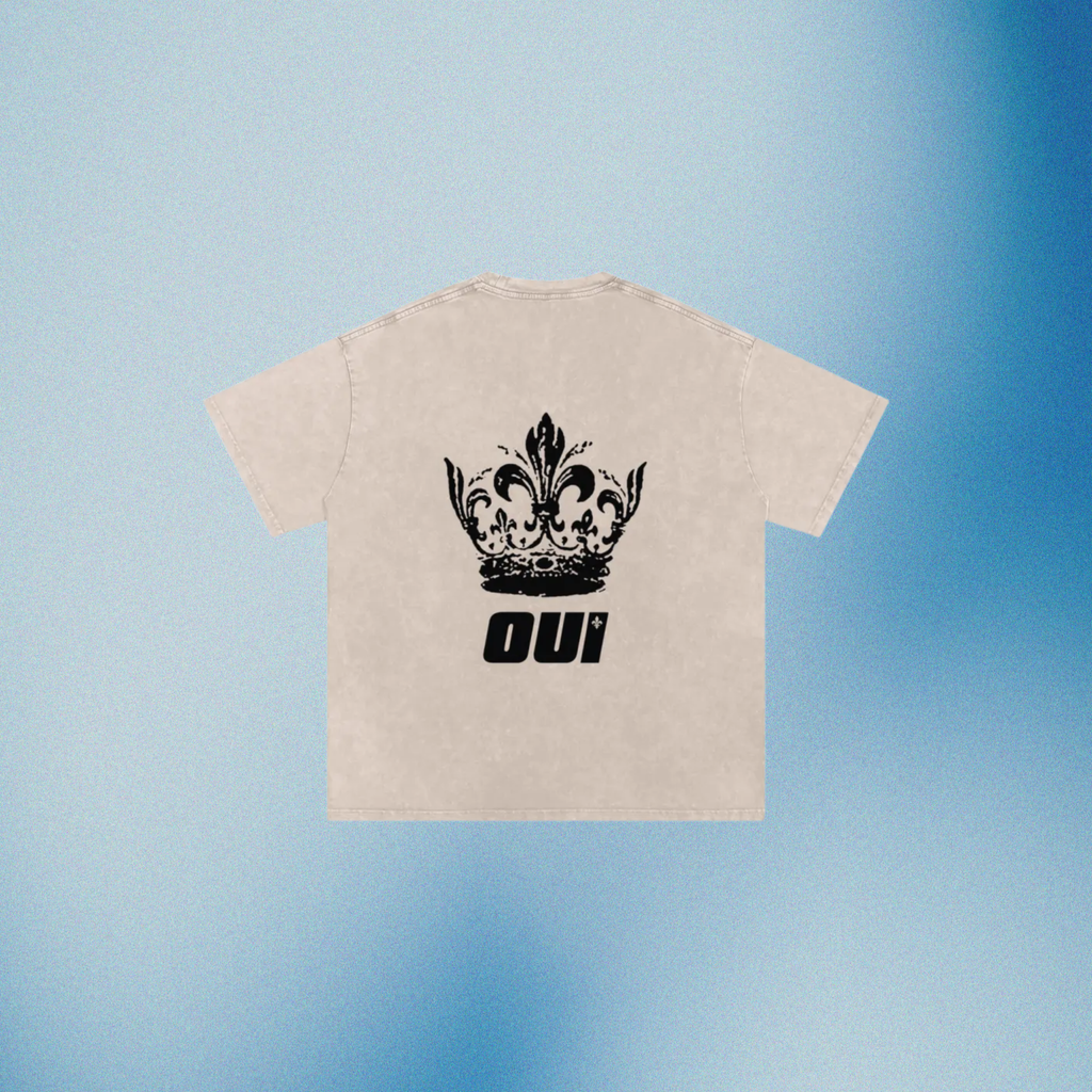 T-shirt délavé - OUI