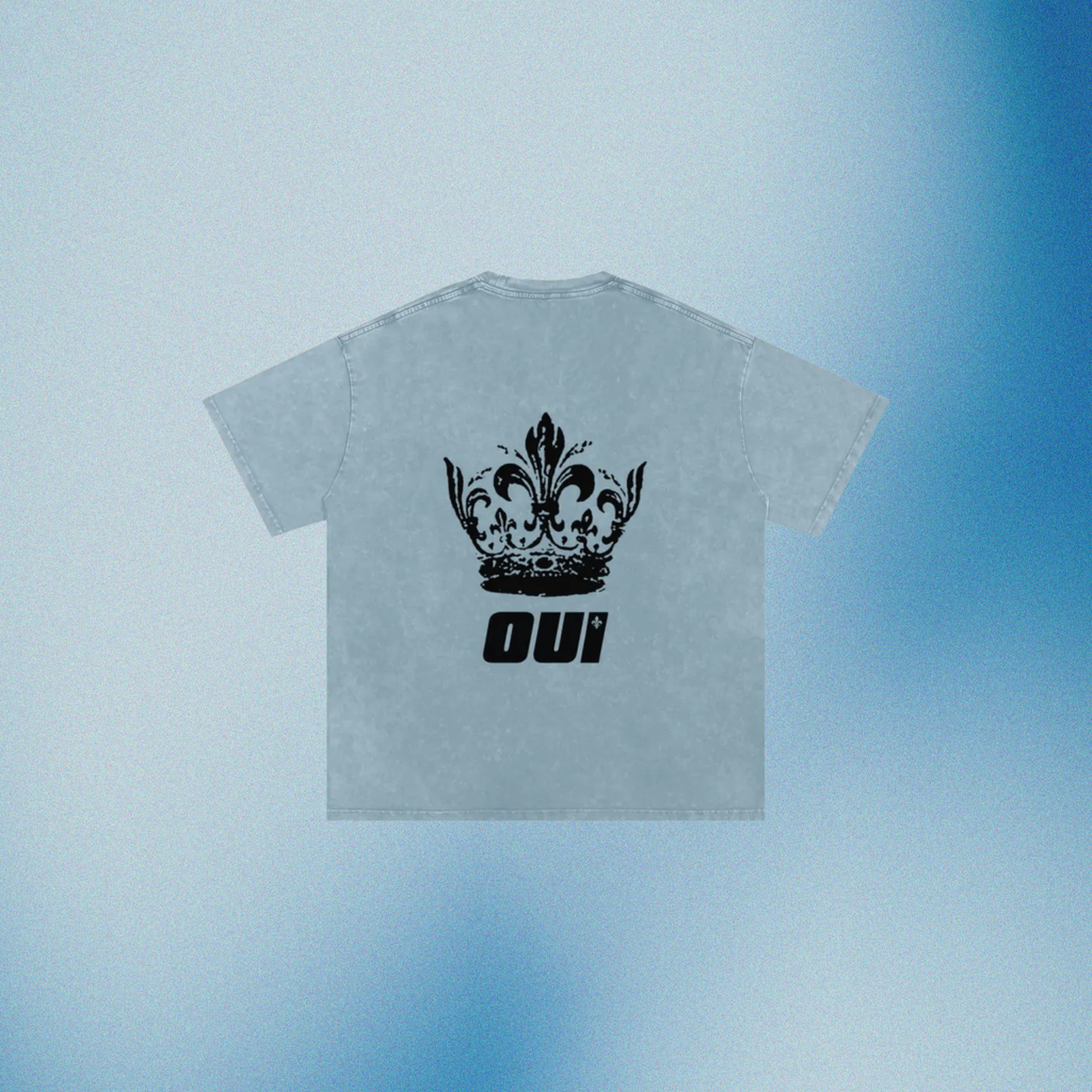 T-shirt délavé - OUI