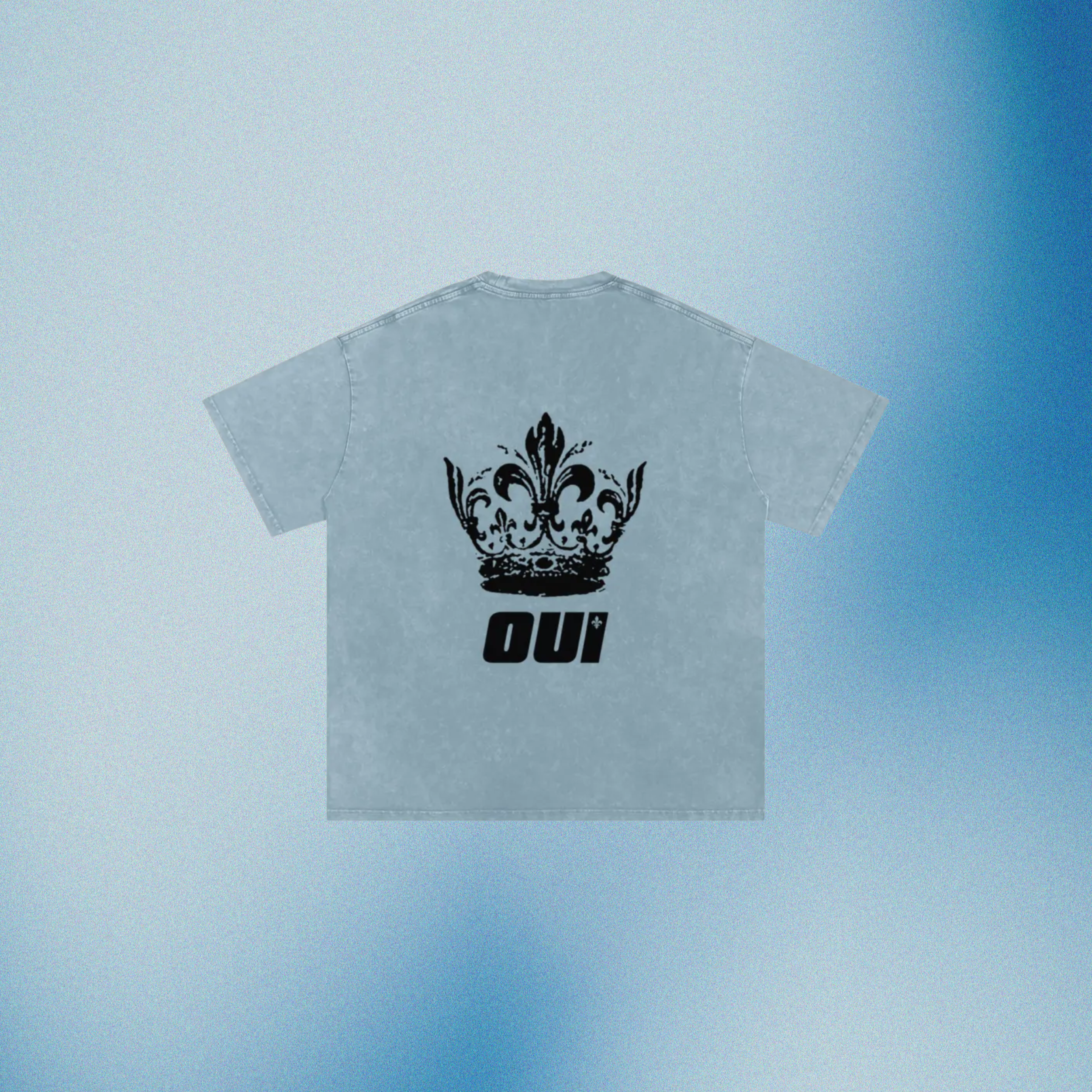 T-shirt délavé - OUI