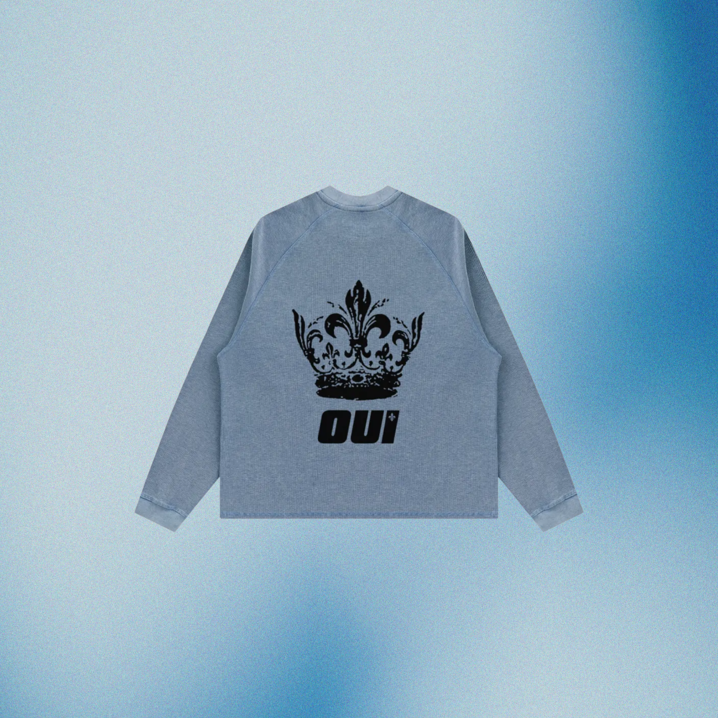 Long sleeve gauffré - OUI