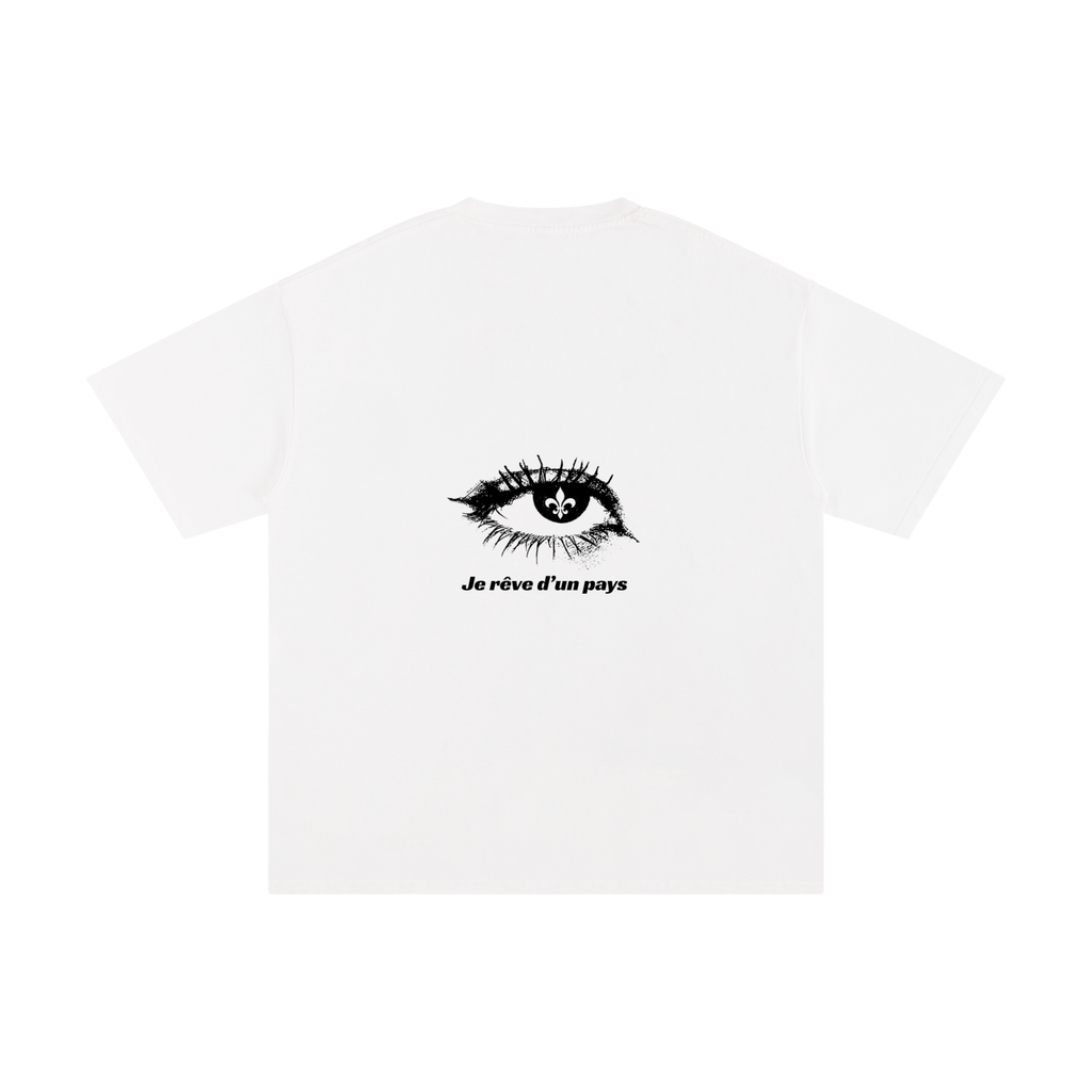 T-shirt - Rêver d'un pays (blanc)